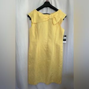 Yellow spring dress